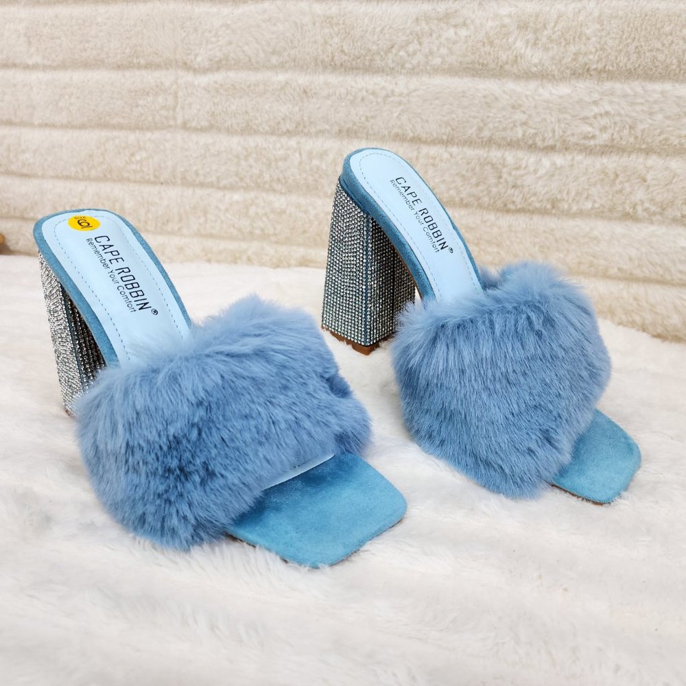 Softy Furry  Sandals By Cape Robbin - Picture 3 of 6